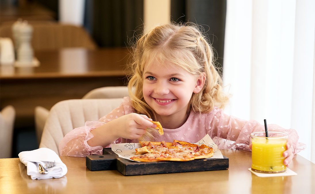 Бесплатная пицца для всех детей в бутик-отеле "39"
